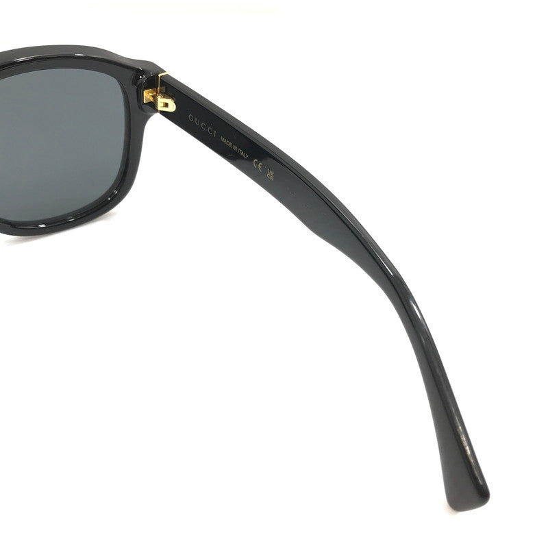 【中古品】【メンズ】 GUCCI グッチ SQUARE SUNGLASSES GG1140SK スクエア サングラス アイウェア アクセサリー 183-260407-na-17-tag サイズ：54□20 145 カラー：ブラック 万代Net店