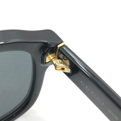 【中古品】【メンズ】 GUCCI グッチ SQUARE SUNGLASSES GG1140SK スクエア サングラス アイウェア アクセサリー 183-260407-na-17-tag サイズ：54□20 145 カラー：ブラック 万代Net店