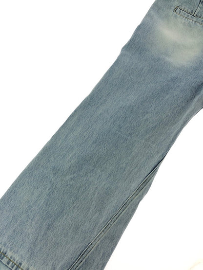 【現状渡し品】【メンズ】 GEN_DAI ゲンダイ DAMAGE DENIM PANTS ダメージ デニムパンツ ジーンズ ボトムス 158-260319-rt-17-tag カラー：ライトインディゴ 万代Net店