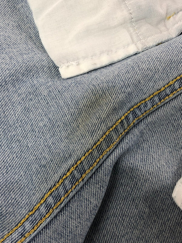 【現状渡し品】【メンズ】 GEN_DAI ゲンダイ DAMAGE DENIM PANTS ダメージ デニムパンツ ジーンズ ボトムス 158-260319-rt-17-tag カラー：ライトインディゴ 万代Net店