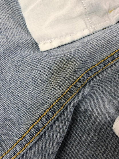 【現状渡し品】【メンズ】 GEN_DAI ゲンダイ DAMAGE DENIM PANTS ダメージ デニムパンツ ジーンズ ボトムス 158-260319-rt-17-tag カラー：ライトインディゴ 万代Net店