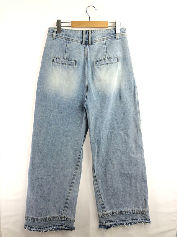【現状渡し品】【メンズ】 GEN_DAI ゲンダイ DAMAGE DENIM PANTS ダメージ デニムパンツ ジーンズ ボトムス 158-260319-rt-17-tag カラー：ライトインディゴ 万代Net店