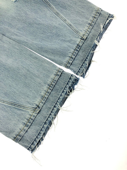 【現状渡し品】【メンズ】 GEN_DAI ゲンダイ DAMAGE DENIM PANTS ダメージ デニムパンツ ジーンズ ボトムス 158-260319-rt-17-tag カラー：ライトインディゴ 万代Net店