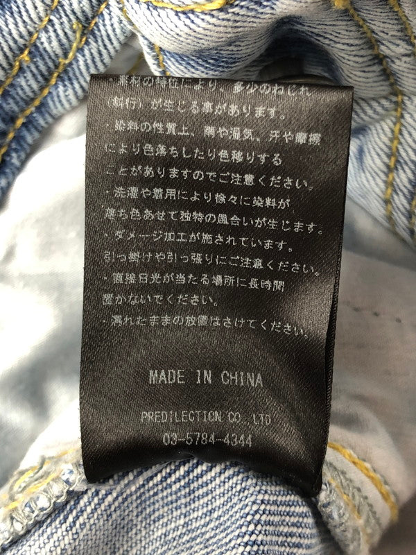 【現状渡し品】【メンズ】 GEN_DAI ゲンダイ DAMAGE DENIM PANTS ダメージ デニムパンツ ジーンズ ボトムス 158-260319-rt-17-tag カラー：ライトインディゴ 万代Net店