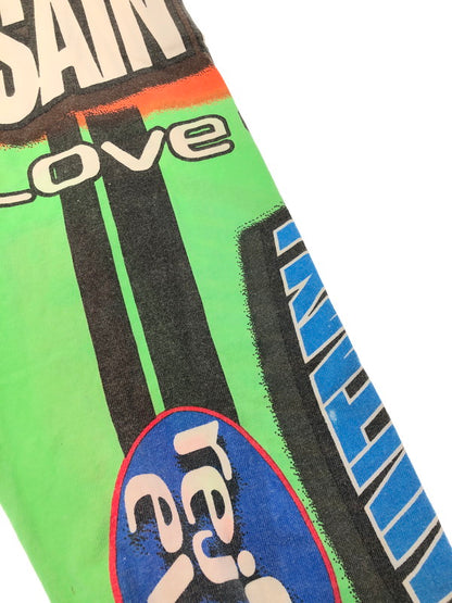 【中古品】【メンズ】 SAINT MICHAEL セントマイケル 23SS L/S TEE MOTOCROSS SM-S23-0000-037 23年春夏 ロングスリーブ Tシャツ 長袖Tシャツ 142-260313-rt-13-tag サイズ：S カラー：ホワイト/マルチカラー 万代Net店