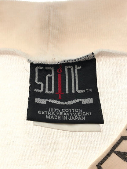 【中古品】【メンズ】 SAINT MICHAEL セントマイケル 23SS L/S TEE MOTOCROSS SM-S23-0000-037 23年春夏 ロングスリーブ Tシャツ 長袖Tシャツ 142-260313-rt-13-tag サイズ：S カラー：ホワイト/マルチカラー 万代Net店
