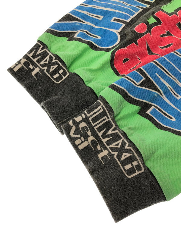 【中古品】【メンズ】 SAINT MICHAEL セントマイケル 23SS L/S TEE MOTOCROSS SM-S23-0000-037 23年春夏 ロングスリーブ Tシャツ 長袖Tシャツ 142-260313-rt-13-tag サイズ：S カラー：ホワイト/マルチカラー 万代Net店