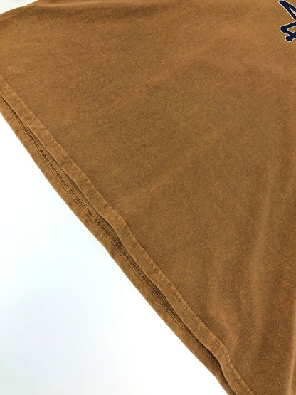 【中古品】【メンズ】 STUSSY ステューシー OUTLINED PIGMENT L/S TEE ピグメント Tシャツ 長袖Tシャツ カットソー 142-260912-na-23-tagh サイズ：L カラー：ブラウン 万代Net店
