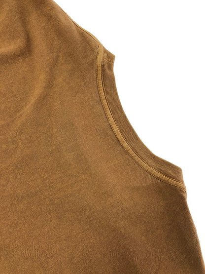 【中古品】【メンズ】 STUSSY ステューシー OUTLINED PIGMENT L/S TEE ピグメント Tシャツ 長袖Tシャツ カットソー 142-260912-na-23-tagh サイズ：L カラー：ブラウン 万代Net店