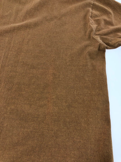【中古品】【メンズ】 STUSSY ステューシー OUTLINED PIGMENT L/S TEE ピグメント Tシャツ 長袖Tシャツ カットソー 142-260912-na-23-tagh サイズ：L カラー：ブラウン 万代Net店