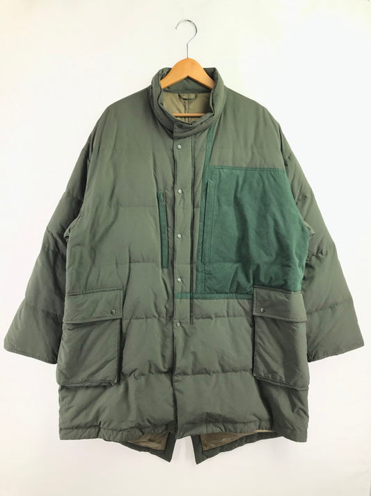 【中古品】【メンズ】 PORTER CLASSIC ポータークラシック WEATHER DOWN MILITARY COAT PC-026-1984 ウェザーダウンミリタリーコート アウター 140-260429-yy-15-tag サイズ：3 カラー：カーキ 万代Net店