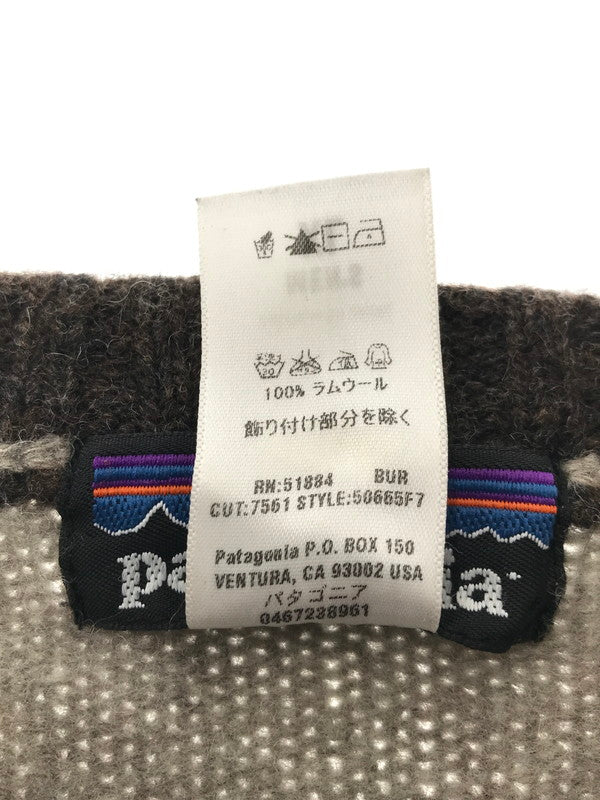 【中古品】【メンズ】 patagonia パタゴニア LAMBS WOOL SWEATER 50665 07年製 ラムズ ウール セーター トップス 144-260408-rt-17-tag サイズ：XL カラー：ベージュ系 万代Net店