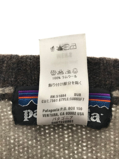【中古品】【メンズ】 patagonia パタゴニア LAMBS WOOL SWEATER 50665 07年製 ラムズ ウール セーター トップス 144-260408-rt-17-tag サイズ：XL カラー：ベージュ系 万代Net店