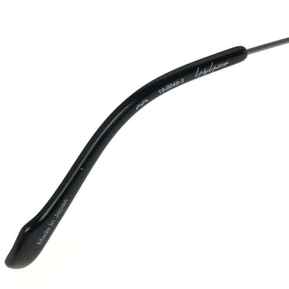 【中古品】【メンズ】 Yohji Yamamoto ヨウジヤマモト EYEWEAR 19-0049-3 アイウェア 眼鏡 アクセサリー 203-260401-na-19-tag サイズ：47□21 140 カラー：シルバー 万代Net店