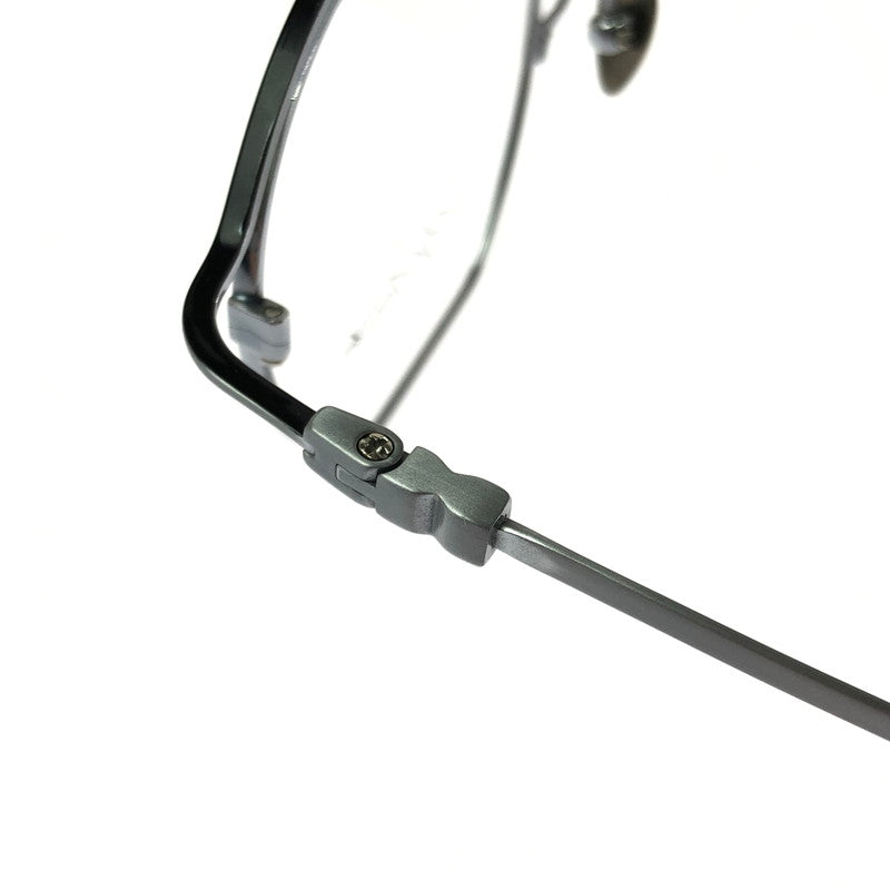 【中古品】【メンズ】 Yohji Yamamoto ヨウジヤマモト EYEWEAR 19-0049-3 アイウェア 眼鏡 アクセサリー 203-260401-na-19-tag サイズ：47□21 140 カラー：シルバー 万代Net店