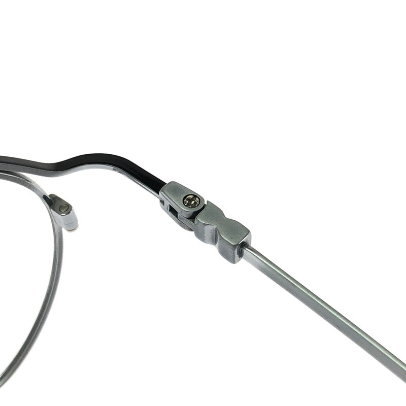 【中古品】【メンズ】 Yohji Yamamoto ヨウジヤマモト EYEWEAR 19-0049-3 アイウェア 眼鏡 アクセサリー 203-260401-na-19-tag サイズ：47□21 140 カラー：シルバー 万代Net店