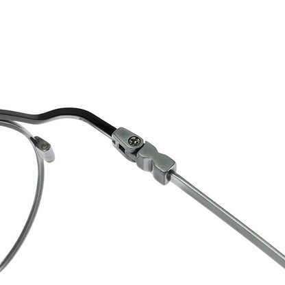 【中古品】【メンズ】 Yohji Yamamoto ヨウジヤマモト EYEWEAR 19-0049-3 アイウェア 眼鏡 アクセサリー 203-260401-na-19-tag サイズ：47□21 140 カラー：シルバー 万代Net店
