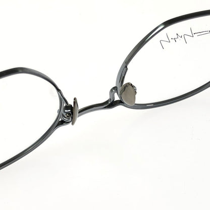 【中古品】【メンズ】 Yohji Yamamoto ヨウジヤマモト EYEWEAR 19-0049-3 アイウェア 眼鏡 アクセサリー 203-260401-na-19-tag サイズ：47□21 140 カラー：シルバー 万代Net店
