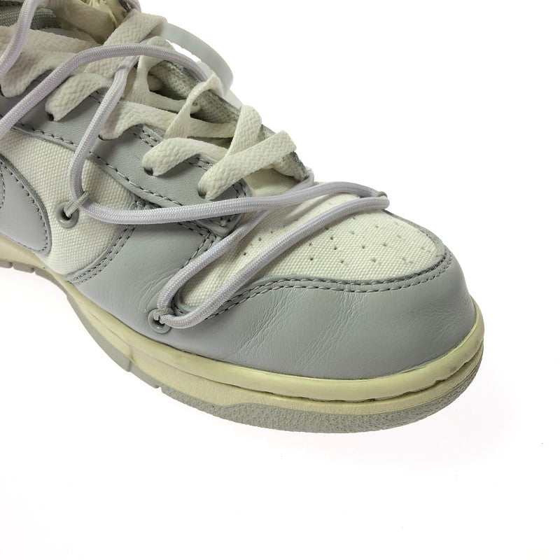 【中古品】【メンズ】 NIKE ナイキ × OFF-WHITE オフホワイト DUNK LOW 1 OF 50 49 DM1602-123 ダンク ロー 1 スニーカー 靴 160-260308-na-05-tag サイズ：27cm US 9 カラー：SAIL/NEUTRAL GREY-HYPER VI 万代Net店