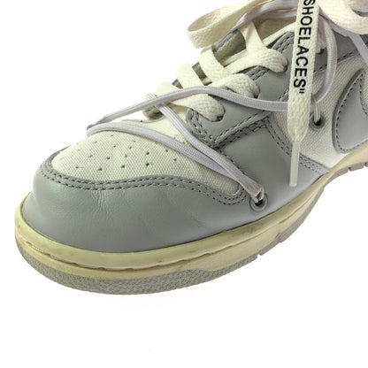 【中古品】【メンズ】 NIKE ナイキ × OFF-WHITE オフホワイト DUNK LOW 1 OF 50 49 DM1602-123 ダンク ロー 1 スニーカー 靴 160-260308-na-05-tag サイズ：27cm US 9 カラー：SAIL/NEUTRAL GREY-HYPER VI 万代Net店