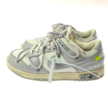 【中古品】【メンズ】 NIKE ナイキ × OFF-WHITE オフホワイト DUNK LOW 1 OF 50 49 DM1602-123 ダンク ロー 1 スニーカー 靴 160-260308-na-05-tag サイズ：27cm US 9 カラー：SAIL/NEUTRAL GREY-HYPER VI 万代Net店