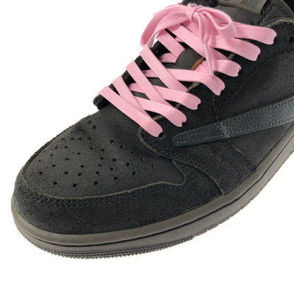 【中古品】【メンズ】 NIKE ナイキ × TRAVIS SCOTT トラビス スコット AIR JORDAN 1 LOW OG SP DM7866-202 エアジョーダン 1 ロー スニーカー 靴 160-260308-na-01-tag サイズ：27cm US 9 カラー：DARK MOCHA/BLACK-VELVET BROWN 万代Net店