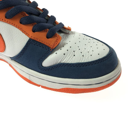 【中古品】【メンズ】 NIKE SB ナイキエスビー DUNK LOW PRO SB 304292-184 ダンク ロー スニーカー 靴 160-260308-na-06-tag サイズ：26.5cm US 8.5 カラー："BRONCOS" WHITE/ORANGE BLAZE-MIDNIGHT NAVY 万代Net店