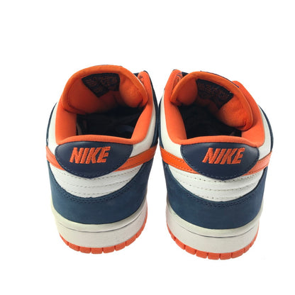 【中古品】【メンズ】 NIKE SB ナイキエスビー DUNK LOW PRO SB 304292-184 ダンク ロー スニーカー 靴 160-260308-na-06-tag サイズ：26.5cm US 8.5 カラー："BRONCOS" WHITE/ORANGE BLAZE-MIDNIGHT NAVY 万代Net店