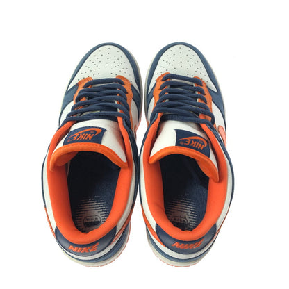 【中古品】【メンズ】 NIKE SB ナイキエスビー DUNK LOW PRO SB 304292-184 ダンク ロー スニーカー 靴 160-260308-na-06-tag サイズ：26.5cm US 8.5 カラー："BRONCOS" WHITE/ORANGE BLAZE-MIDNIGHT NAVY 万代Net店