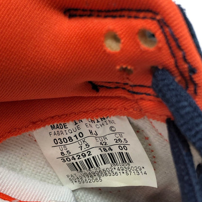【中古品】【メンズ】 NIKE SB ナイキエスビー DUNK LOW PRO SB 304292-184 ダンク ロー スニーカー 靴 160-260308-na-06-tag サイズ：26.5cm US 8.5 カラー："BRONCOS" WHITE/ORANGE BLAZE-MIDNIGHT NAVY 万代Net店