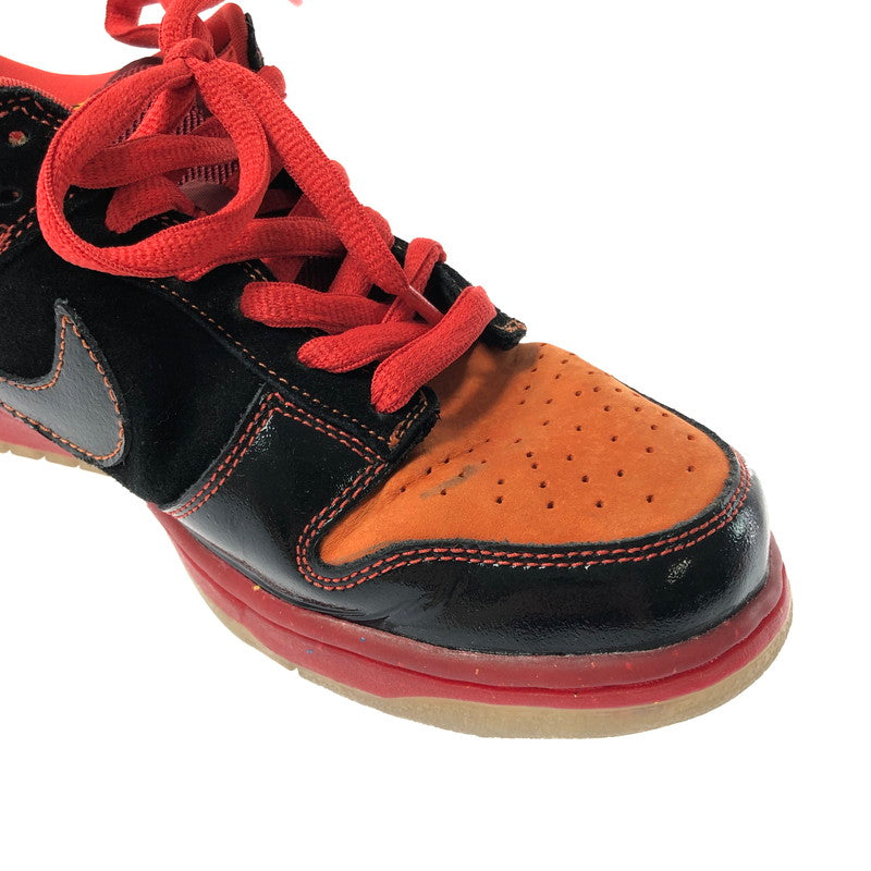 【中古品】【メンズ】 NIKE SB ナイキエスビー DUNK LOW PREMIUM 313170-003 ダンク ロー プレミアム スニーカー 靴 160-260308-na-07-tag サイズ：26.5cm US 8.5 カラー："HAWAII"BLACK/BLACK-DEEP ORANGE 万代Net店