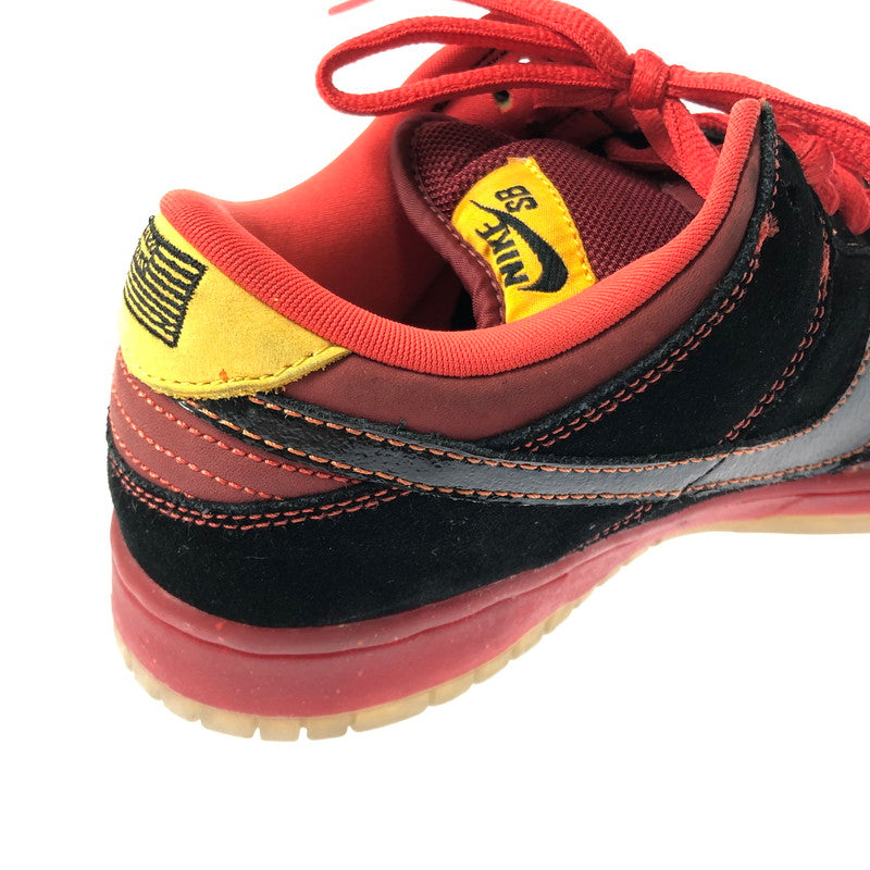 【中古品】【メンズ】 NIKE SB ナイキエスビー DUNK LOW PREMIUM 313170-003 ダンク ロー プレミアム スニーカー 靴 160-260308-na-07-tag サイズ：26.5cm US 8.5 カラー："HAWAII"BLACK/BLACK-DEEP ORANGE 万代Net店
