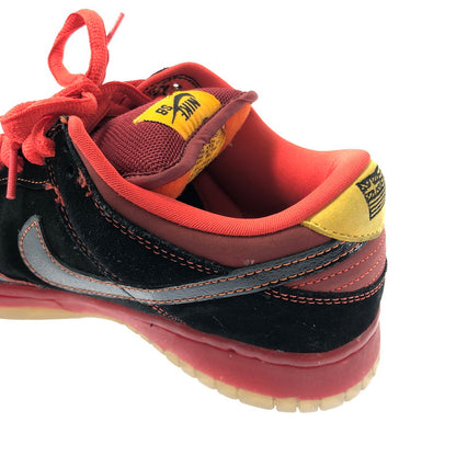 【中古品】【メンズ】 NIKE SB ナイキエスビー DUNK LOW PREMIUM 313170-003 ダンク ロー プレミアム スニーカー 靴 160-260308-na-07-tag サイズ：26.5cm US 8.5 カラー："HAWAII"BLACK/BLACK-DEEP ORANGE 万代Net店