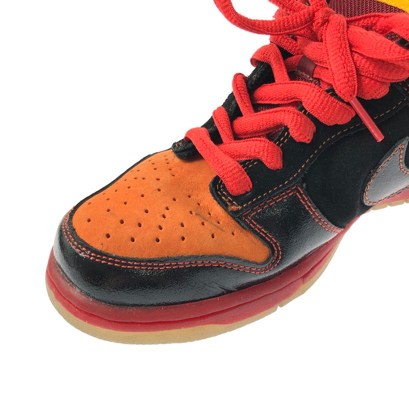 【中古品】【メンズ】 NIKE SB ナイキエスビー DUNK LOW PREMIUM 313170-003 ダンク ロー プレミアム スニーカー 靴 160-260308-na-07-tag サイズ：26.5cm US 8.5 カラー："HAWAII"BLACK/BLACK-DEEP ORANGE 万代Net店