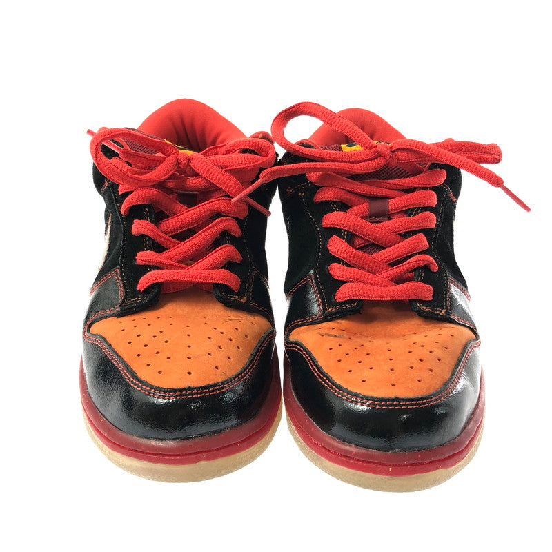 【中古品】【メンズ】 NIKE SB ナイキエスビー DUNK LOW PREMIUM 313170-003 ダンク ロー プレミアム スニーカー 靴 160-260308-na-07-tag サイズ：26.5cm US 8.5 カラー："HAWAII"BLACK/BLACK-DEEP ORANGE 万代Net店