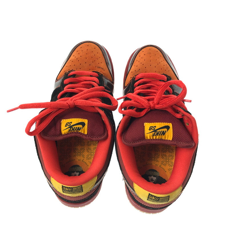 【中古品】【メンズ】 NIKE SB ナイキエスビー DUNK LOW PREMIUM 313170-003 ダンク ロー プレミアム スニーカー 靴 160-260308-na-07-tag サイズ：26.5cm US 8.5 カラー："HAWAII"BLACK/BLACK-DEEP ORANGE 万代Net店