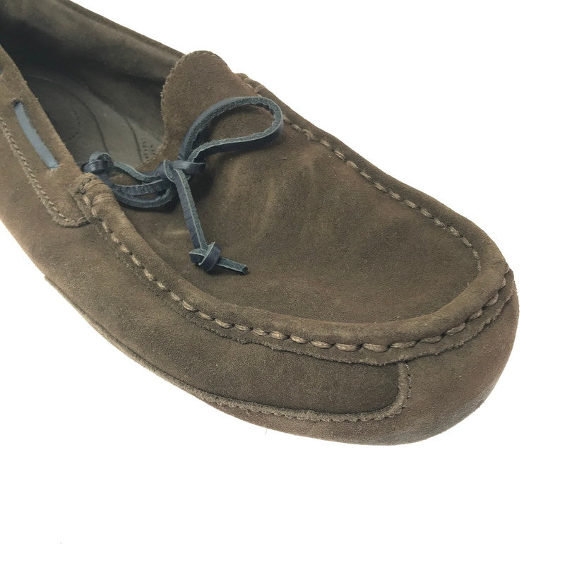 【中古品】【レディース】 UGG アグ AUSTRALIA SUEDE LEATHER MOCCASINS M CHESTER 1005350 オーストラリア スエードレザー モカシン チェスター 靴 167-260418-rt-10-tagh カラー：チョコレート/レモンクローム 万代Net店
