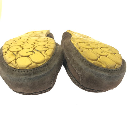 【中古品】【レディース】 UGG アグ AUSTRALIA SUEDE LEATHER MOCCASINS M CHESTER 1005350 オーストラリア スエードレザー モカシン チェスター 靴 167-260418-rt-10-tagh カラー：チョコレート/レモンクローム 万代Net店