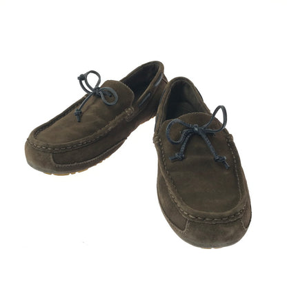 【中古品】【レディース】 UGG アグ AUSTRALIA SUEDE LEATHER MOCCASINS M CHESTER 1005350 オーストラリア スエードレザー モカシン チェスター 靴 167-260418-rt-10-tagh カラー：チョコレート/レモンクローム 万代Net店