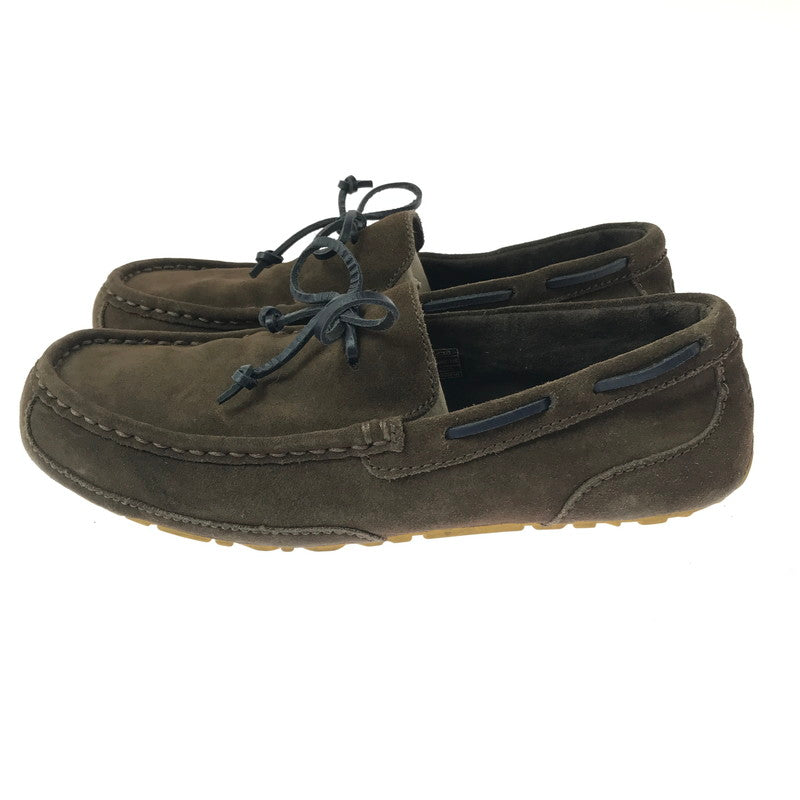 【中古品】【レディース】 UGG アグ AUSTRALIA SUEDE LEATHER MOCCASINS M CHESTER 1005350 オーストラリア スエードレザー モカシン チェスター 靴 167-260418-rt-10-tagh カラー：チョコレート/レモンクローム 万代Net店