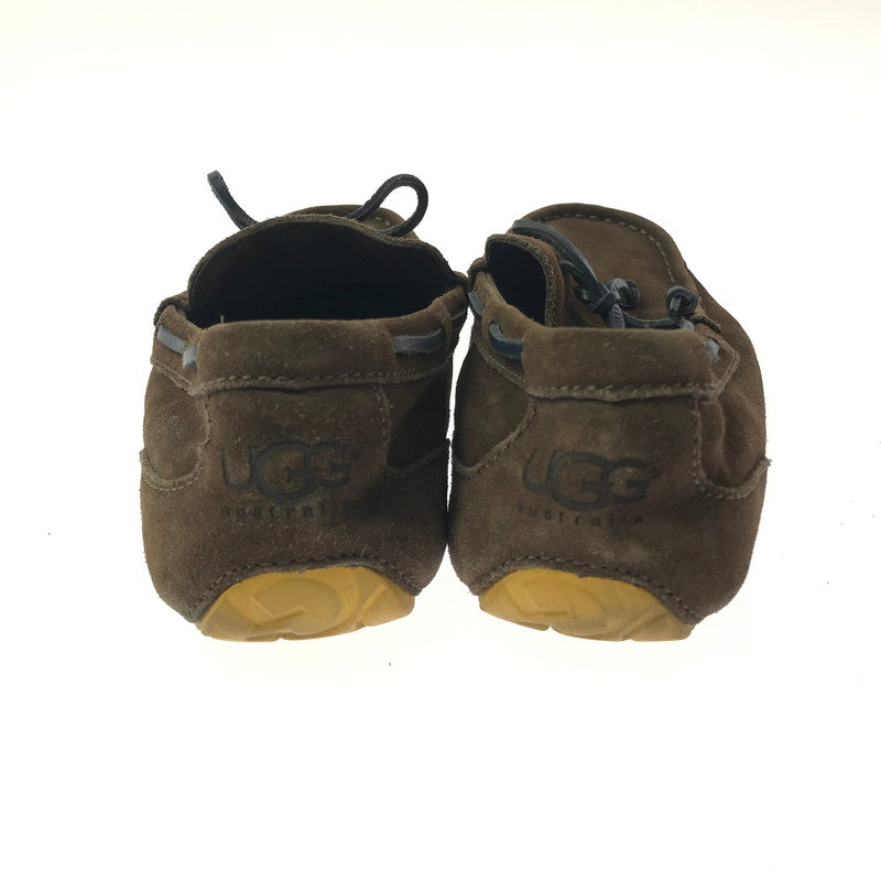 【中古品】【レディース】 UGG アグ AUSTRALIA SUEDE LEATHER MOCCASINS M CHESTER 1005350 オーストラリア スエードレザー モカシン チェスター 靴 167-260418-rt-10-tagh カラー：チョコレート/レモンクローム 万代Net店
