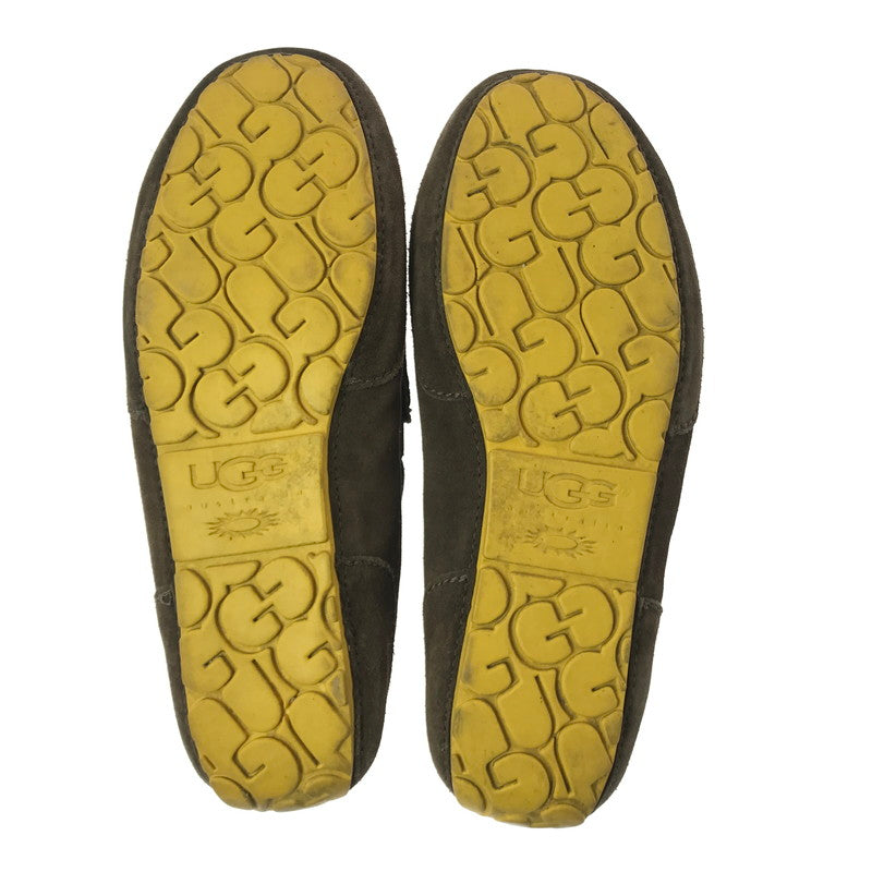 【中古品】【レディース】 UGG アグ AUSTRALIA SUEDE LEATHER MOCCASINS M CHESTER 1005350 オーストラリア スエードレザー モカシン チェスター 靴 167-260418-rt-10-tagh カラー：チョコレート/レモンクローム 万代Net店
