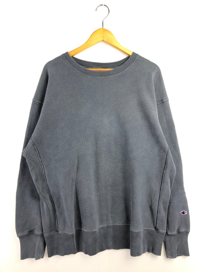 【中古品】【メンズ】 Champion チャンピオン REVERSE WEAVE OVER DYE CREWNECK SWEAT C8-W054 リバース ウィーブオーバー ダイ クルーネックスウェット トレーナー 148-260325-rt-16-tag サイズ：XL カラー：ライトグリーン 万代Net店