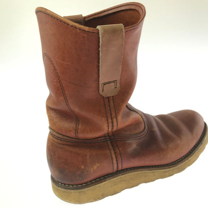 【現状渡し品】【メンズ】 RED WING レッドウィング 90's IRISH SETTER 866 90年代 アイリッシュ セッター 緑犬タグ ペコスブーツ 靴 164-260913-rt-39-tagh サイズ：6D カラー：ブラウン 万代Net店