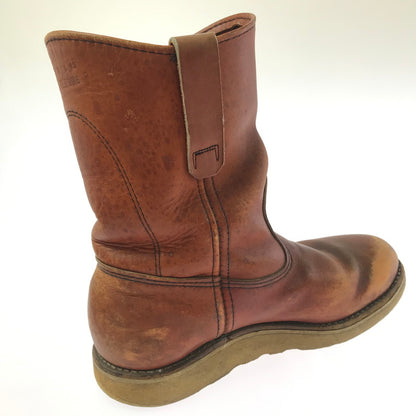 【現状渡し品】【メンズ】 RED WING レッドウィング 90's IRISH SETTER 866 90年代 アイリッシュ セッター 緑犬タグ ペコスブーツ 靴 164-260913-rt-39-tagh サイズ：6D カラー：ブラウン 万代Net店