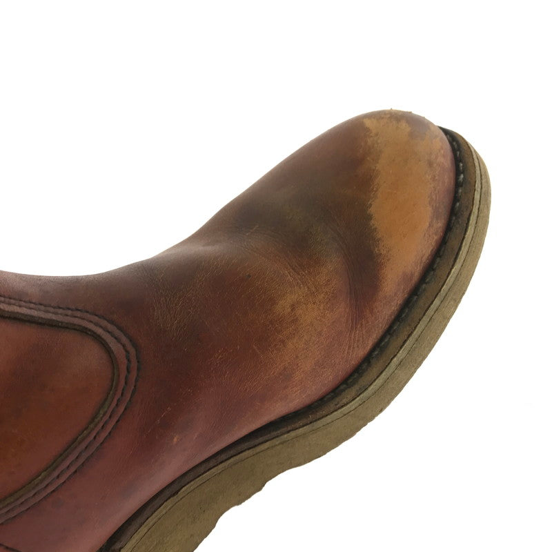 【現状渡し品】【メンズ】 RED WING レッドウィング 90's IRISH SETTER 866 90年代 アイリッシュ セッター 緑犬タグ ペコスブーツ 靴 164-260913-rt-39-tagh サイズ：6D カラー：ブラウン 万代Net店