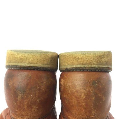 【現状渡し品】【メンズ】 RED WING レッドウィング 90's IRISH SETTER 866 90年代 アイリッシュ セッター 緑犬タグ ペコスブーツ 靴 164-260913-rt-39-tagh サイズ：6D カラー：ブラウン 万代Net店