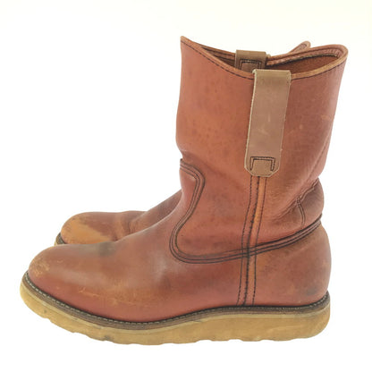 【現状渡し品】【メンズ】 RED WING レッドウィング 90's IRISH SETTER 866 90年代 アイリッシュ セッター 緑犬タグ ペコスブーツ 靴 164-260913-rt-39-tagh サイズ：6D カラー：ブラウン 万代Net店