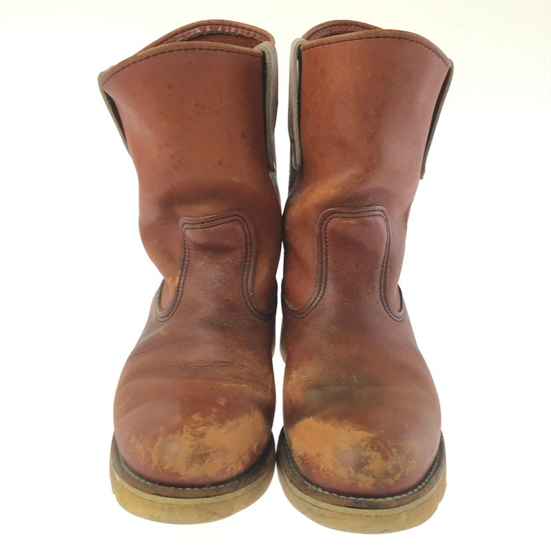 【現状渡し品】【メンズ】 RED WING レッドウィング 90's IRISH SETTER 866 90年代 アイリッシュ セッター 緑犬タグ ペコスブーツ 靴 164-260913-rt-39-tagh サイズ：6D カラー：ブラウン 万代Net店
