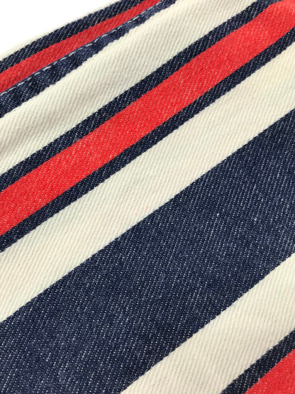 【中古品】【メンズ】 WRANGLER ラングラー 70'S MULTICOLLAR STRIPE BOOT CUT DENIM PANTS 70年代 ストライプ ブーツカット デニムパンツ ボトムス 157-260920-na-12-tagh サイズ：11/12 カラー：マルチカラー 万代Net店